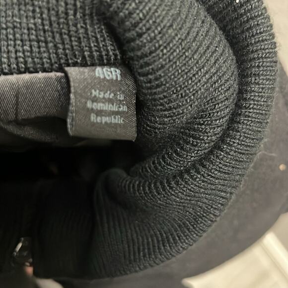 Calvin Klein Coleman Top Coat Black Size Men 42R - Picture 3 of 10